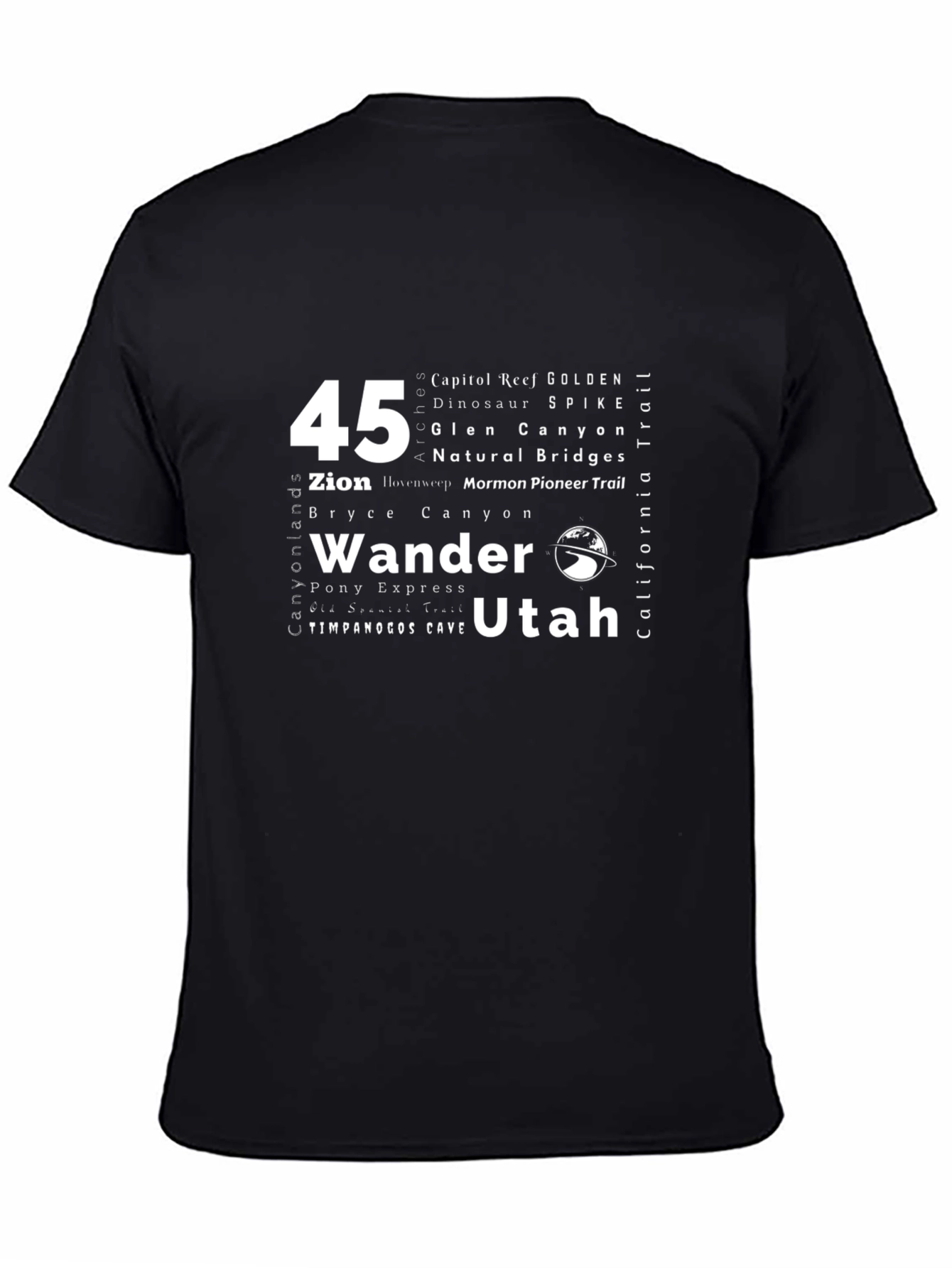 Utah National Parks Graphic Tee