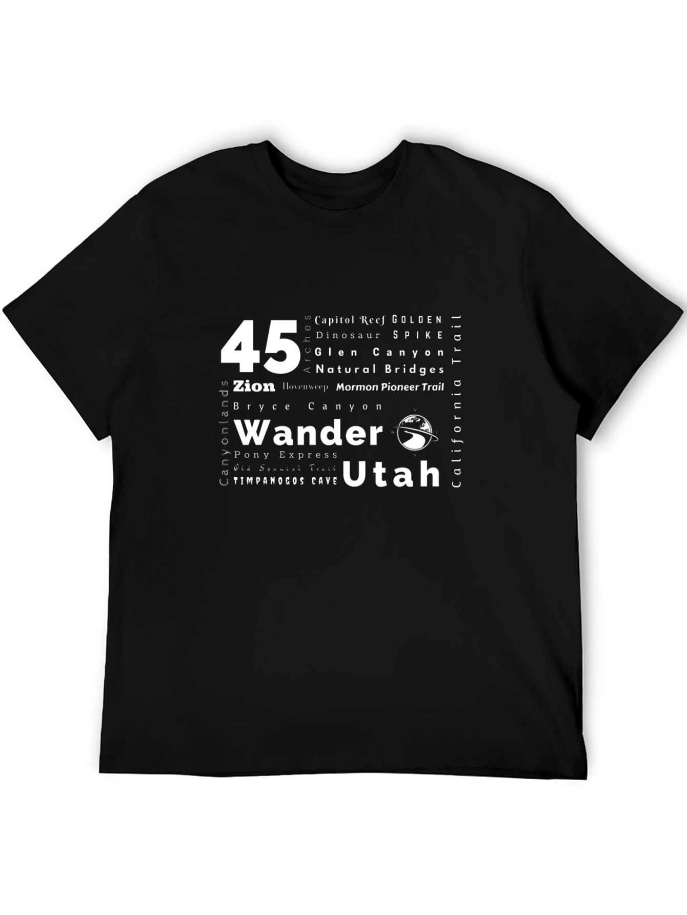 Utah National Parks Graphic Tee
