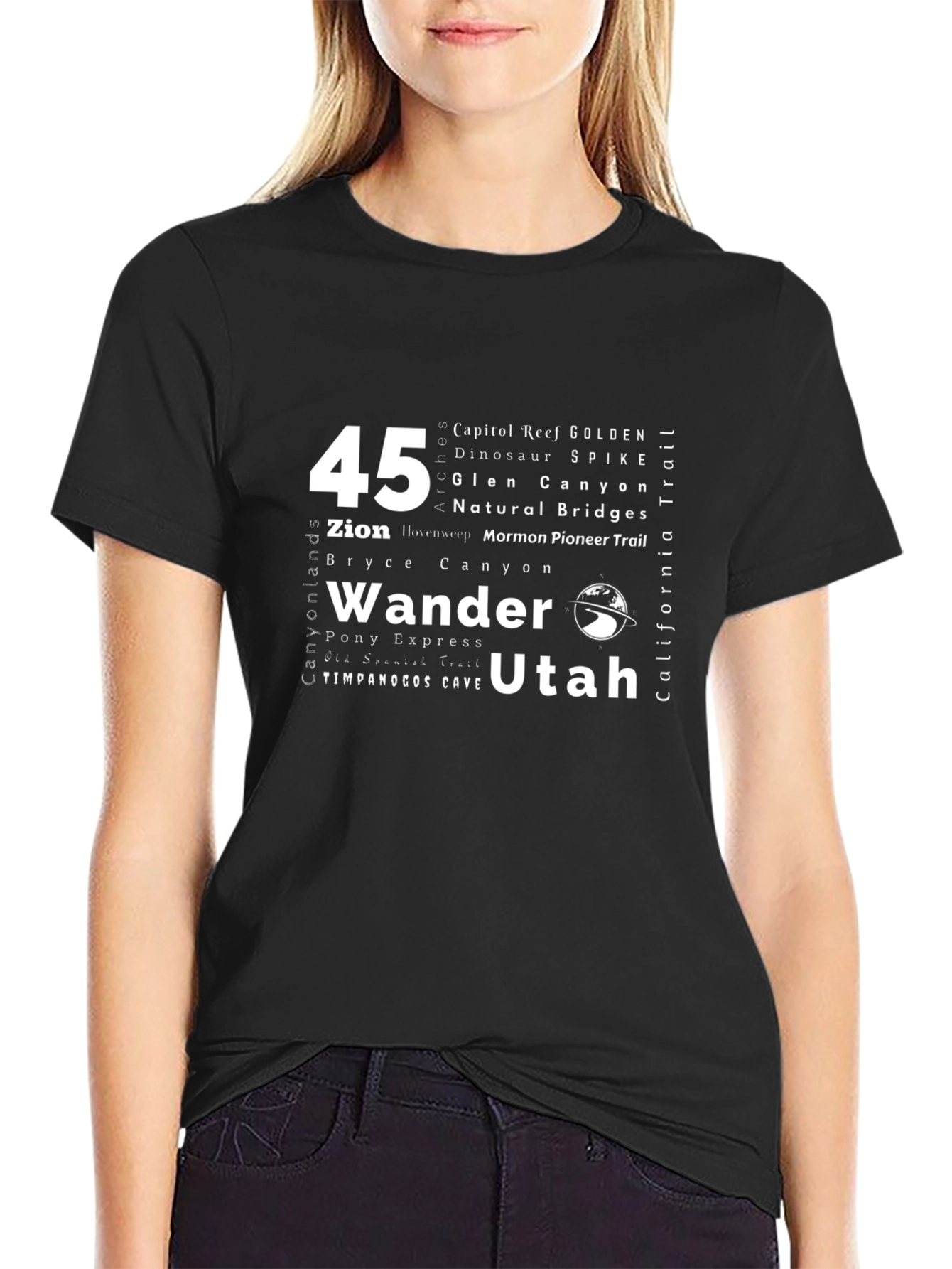 Utah National Parks Graphic Tee