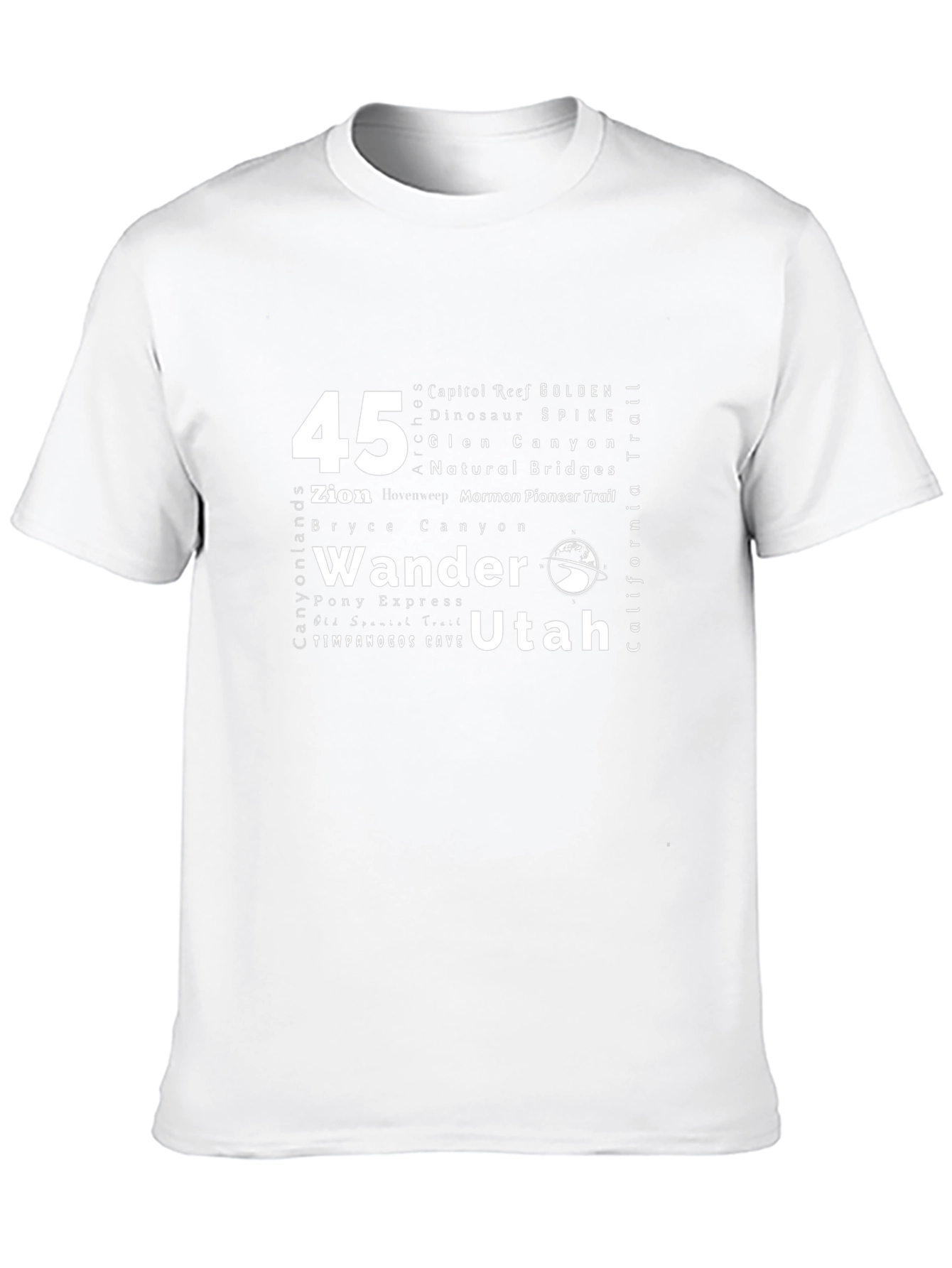 Utah National Parks Graphic Tee
