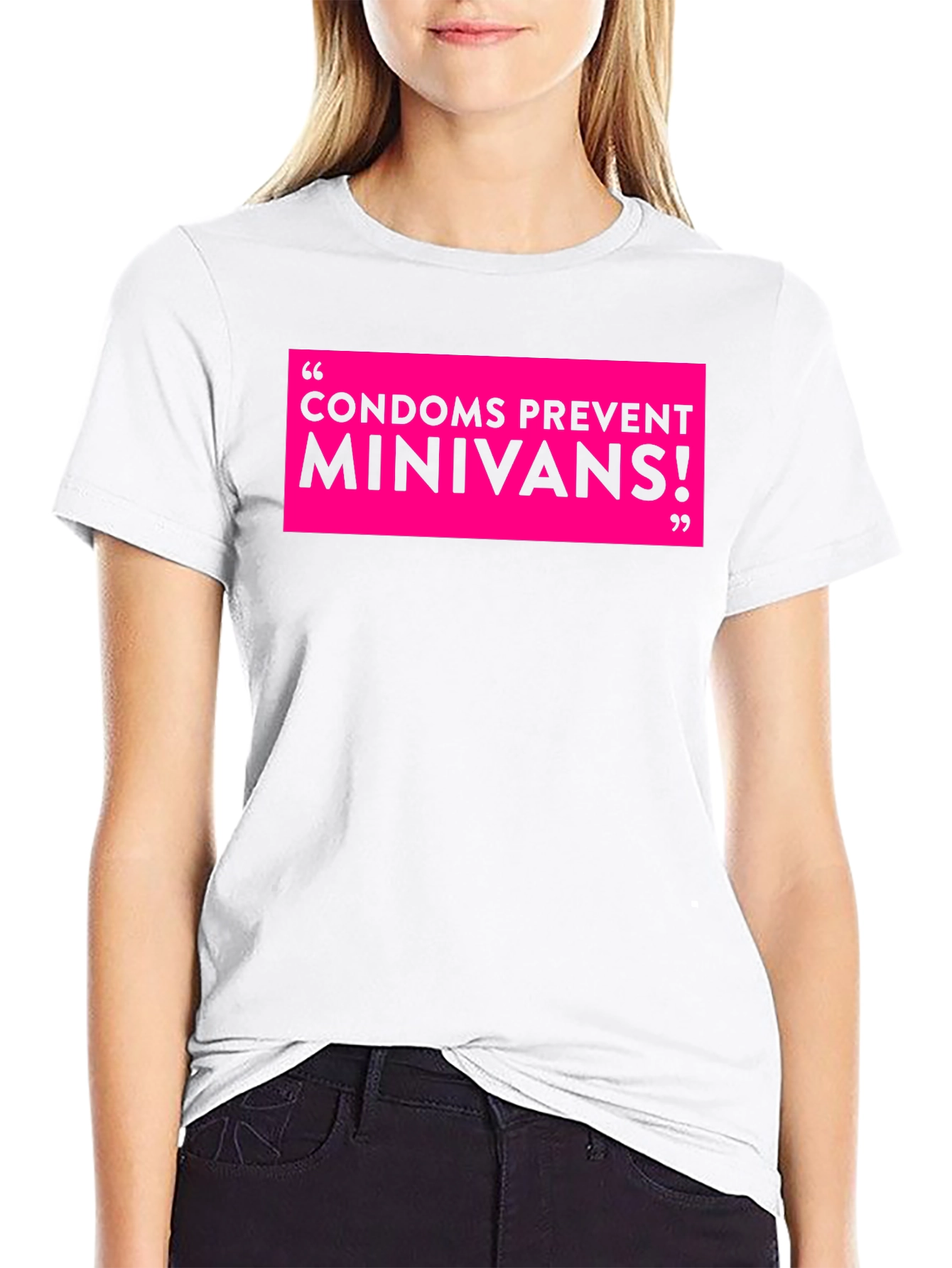 Funny Condoms Prevent Minivans Graphic Tee