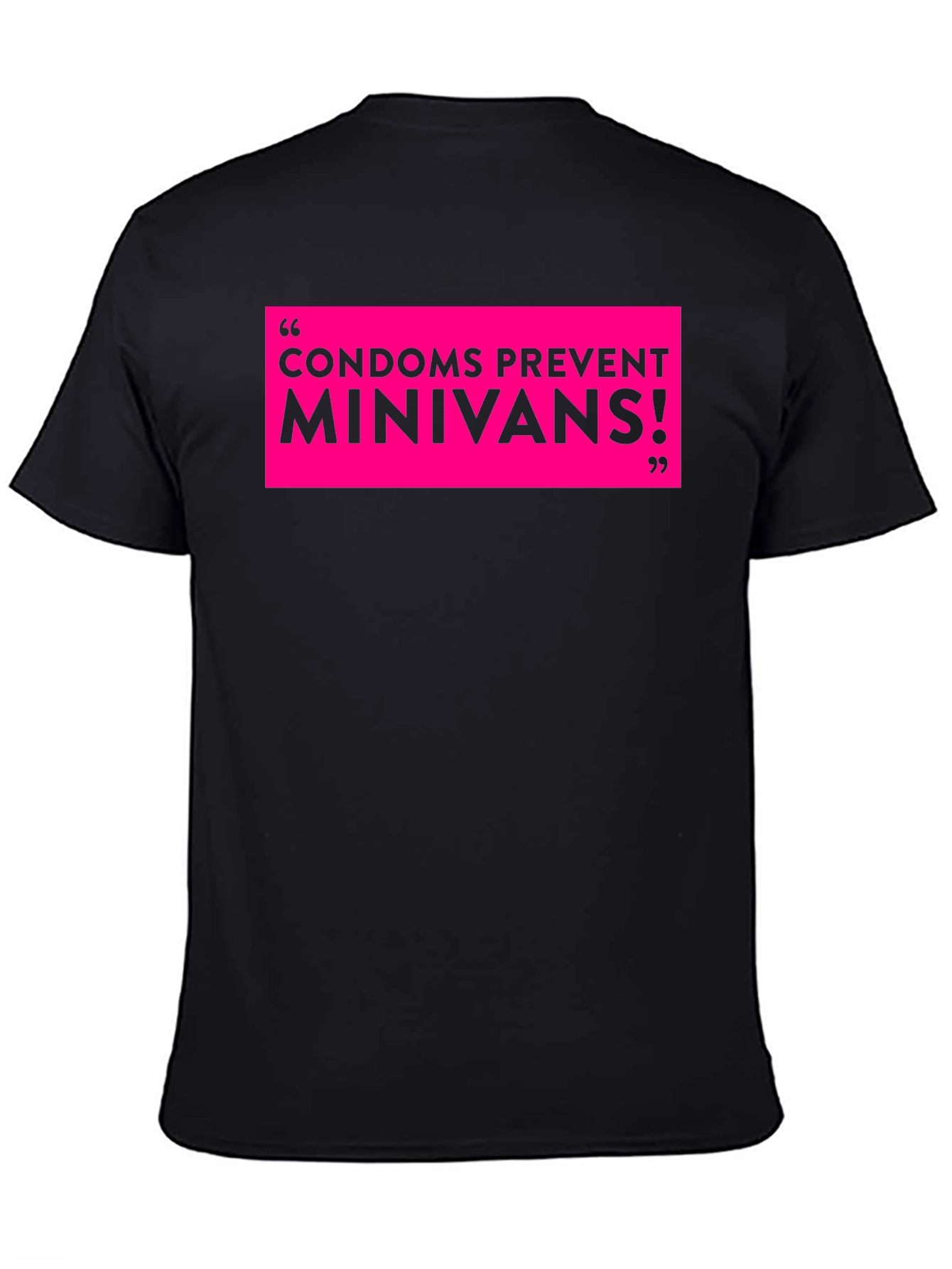 Funny Condoms Prevent Minivans Graphic Tee
