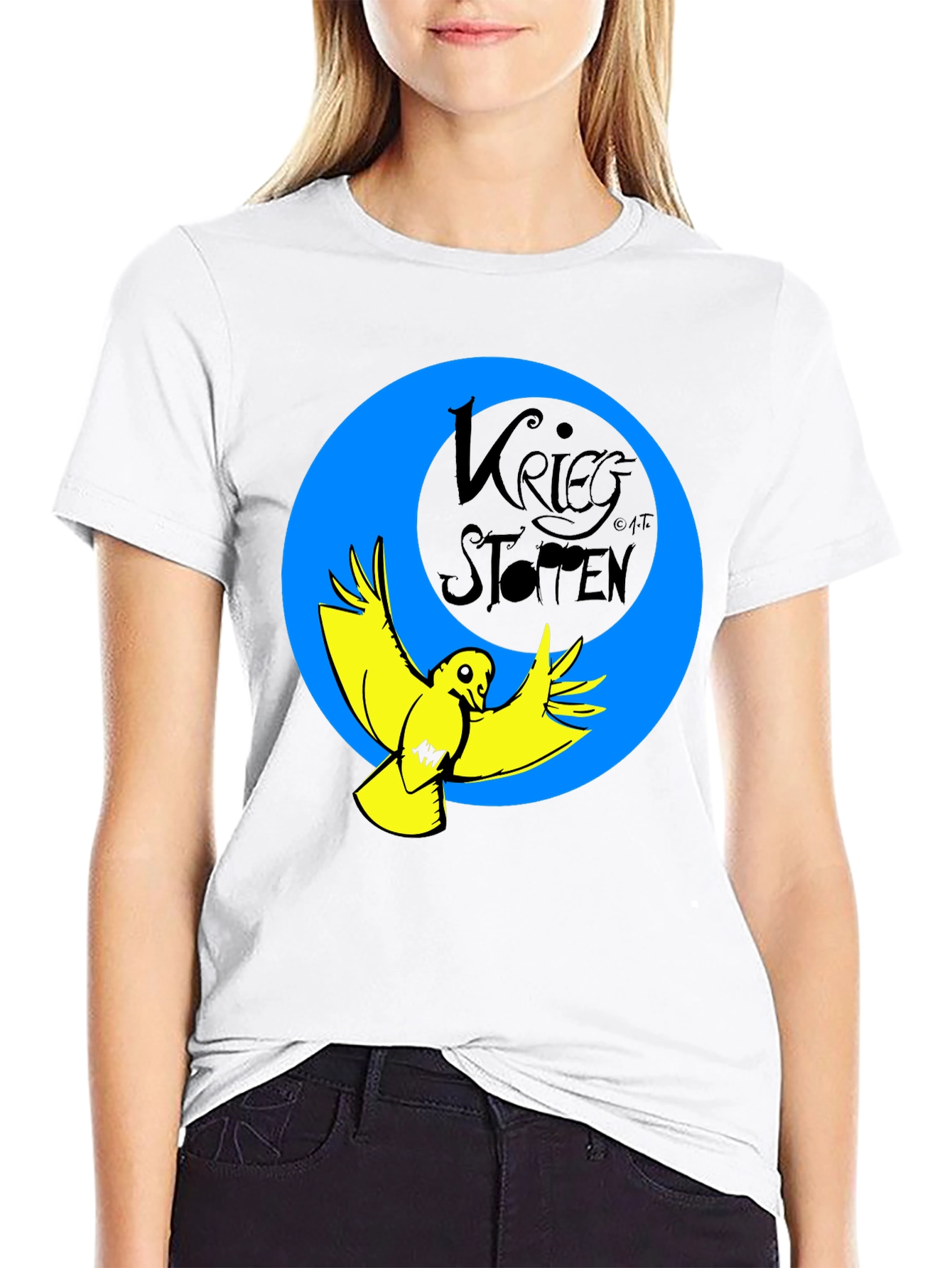 Krieg Stotten Bird Graphic Tee - Mens Black T-Shirt