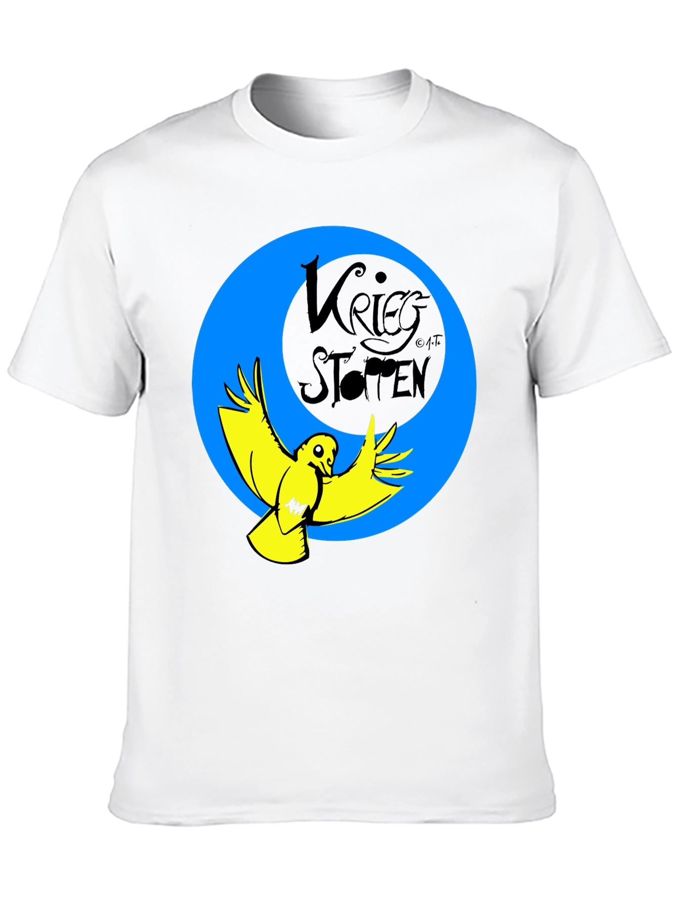 Krieg Stotten Bird Graphic Tee - Mens Black T-Shirt