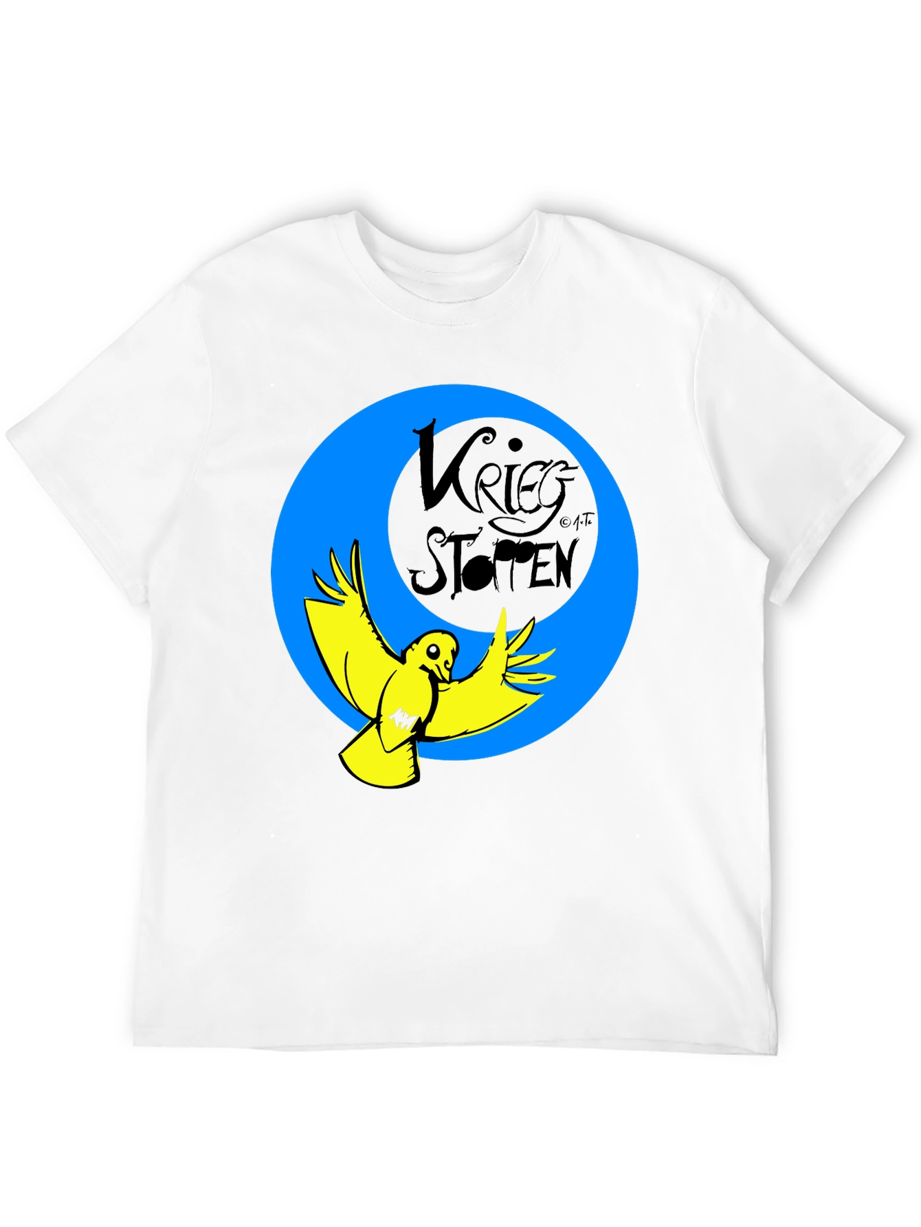 Krieg Stotten Bird Graphic Tee - Mens Black T-Shirt