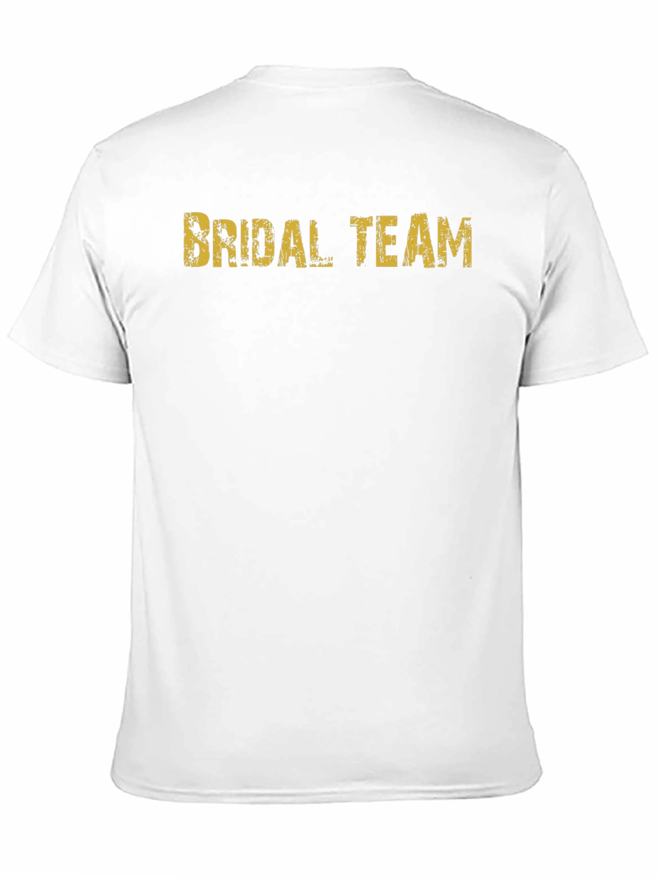 Bridal Team Graphic Tee - Black Crew Neck T-Shirt
