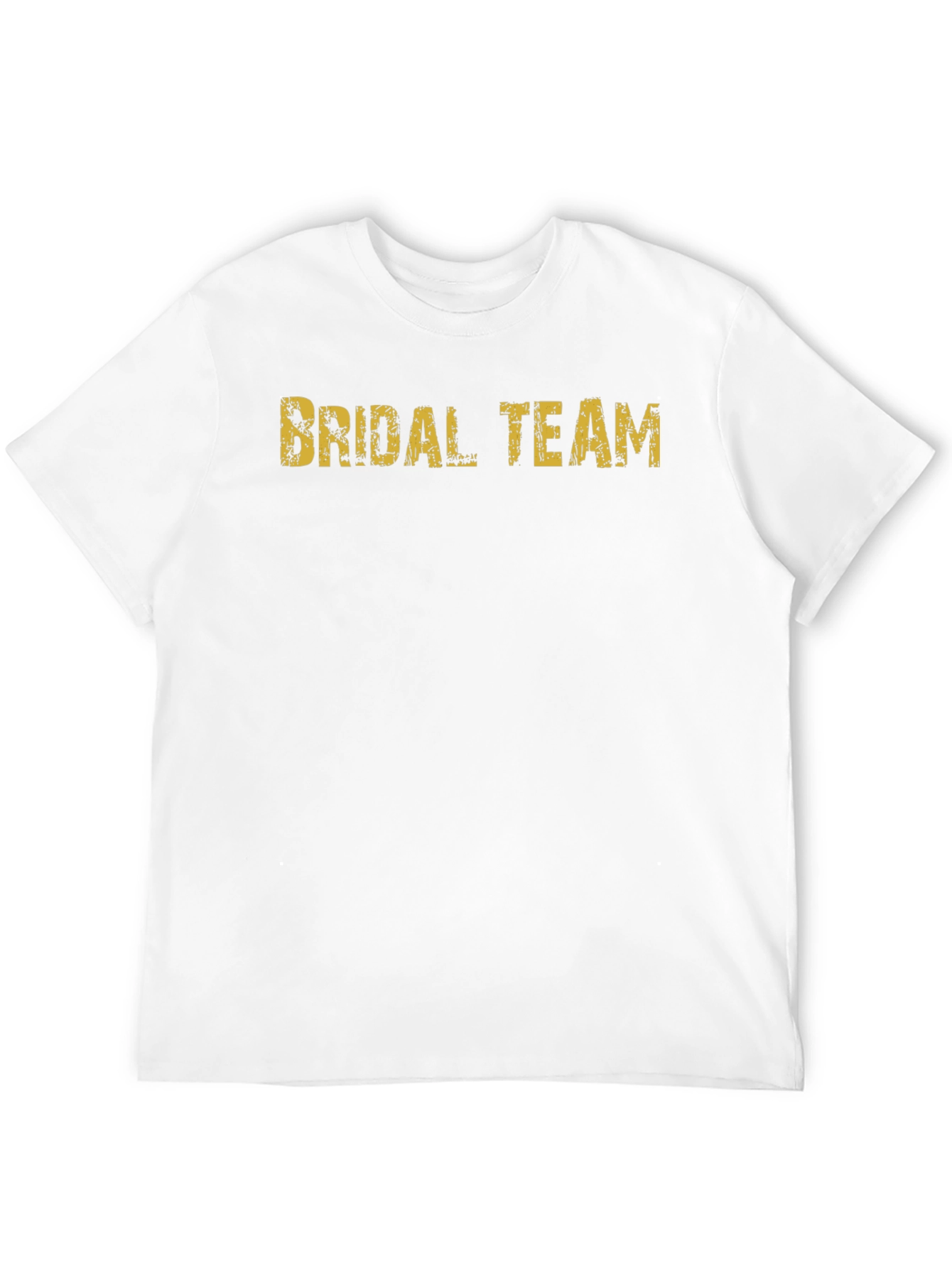 Bridal Team Graphic Tee - Black Crew Neck T-Shirt