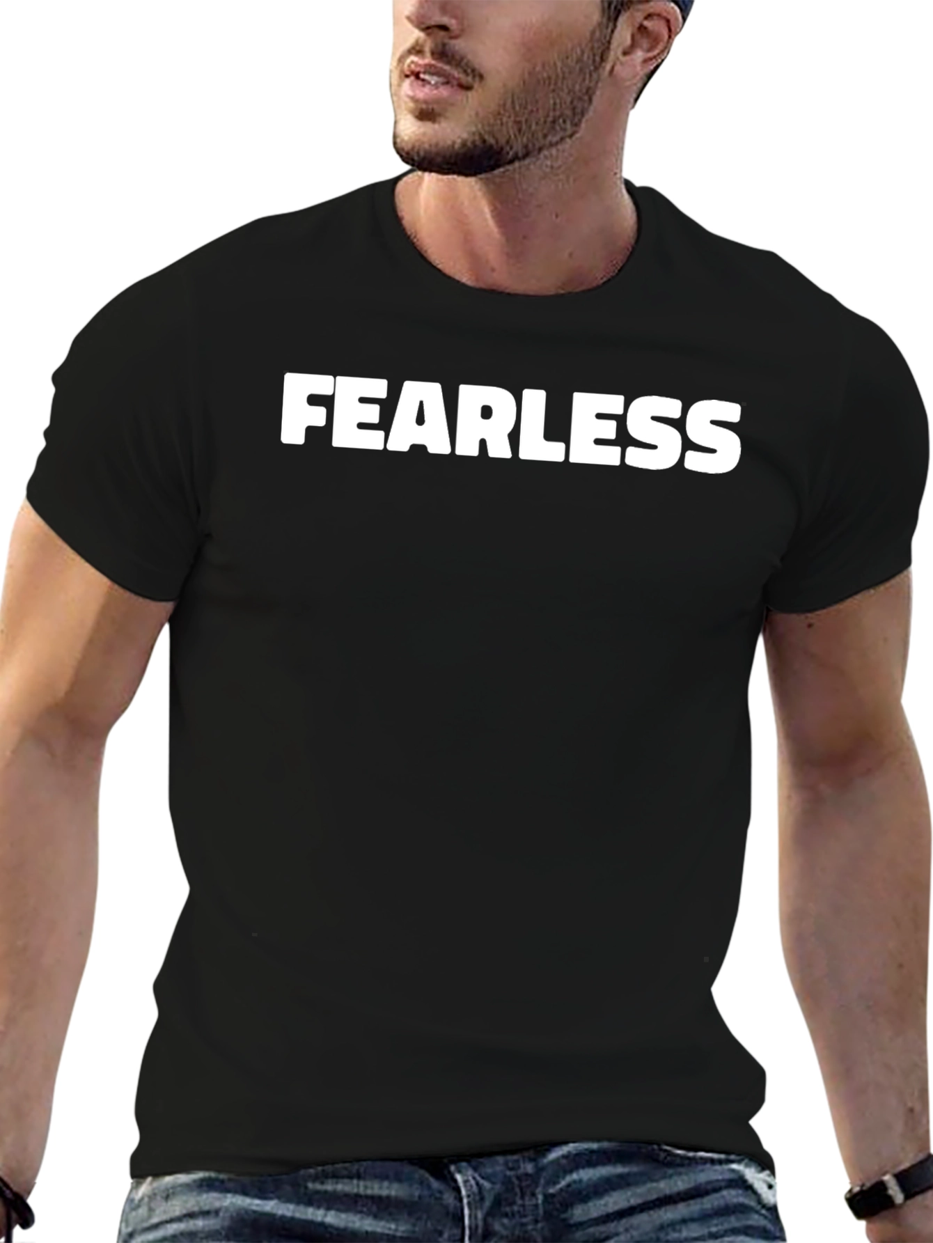 Fearless Graphic Tee - Bold Statement Shirt