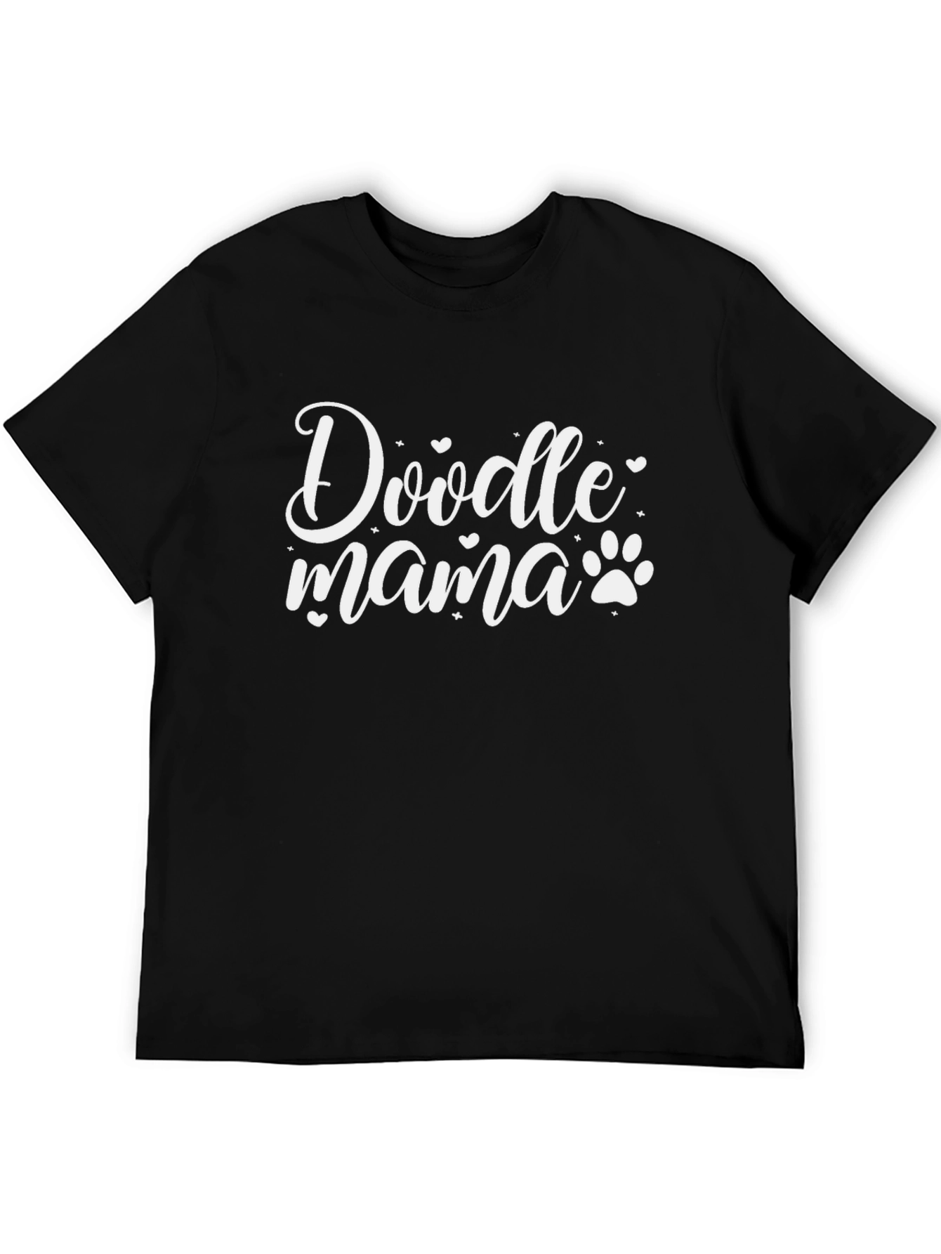 Doodle Mama Black T-Shirt
