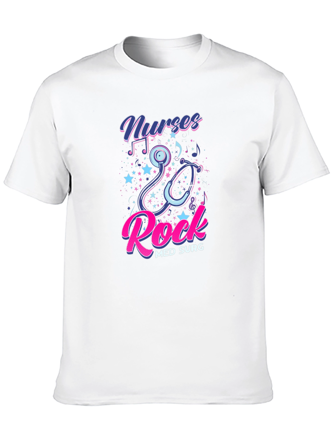 Nurses Rock T-Shirt Med Surg Nurse Gift