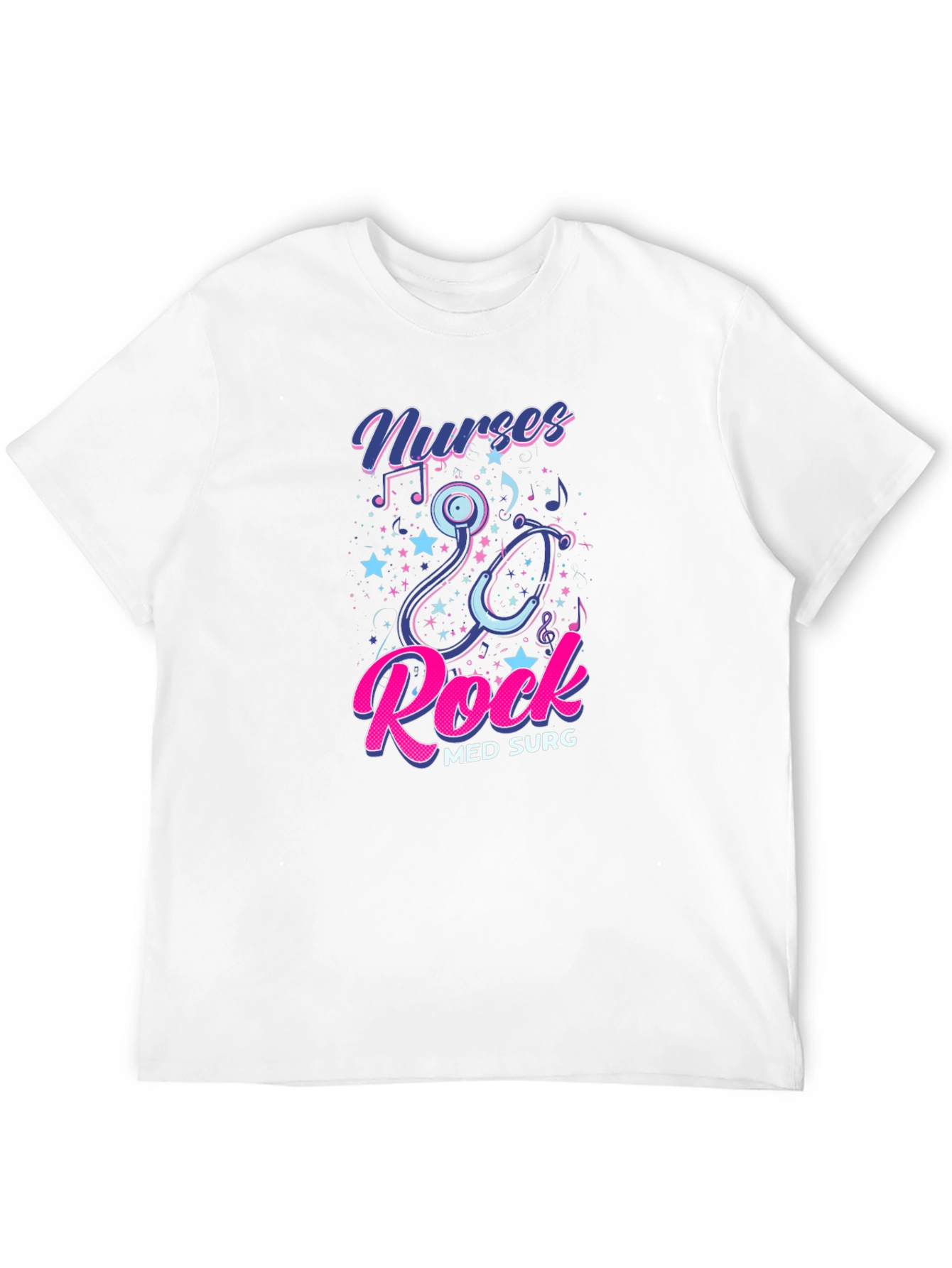 Nurses Rock T-Shirt Med Surg Nurse Gift