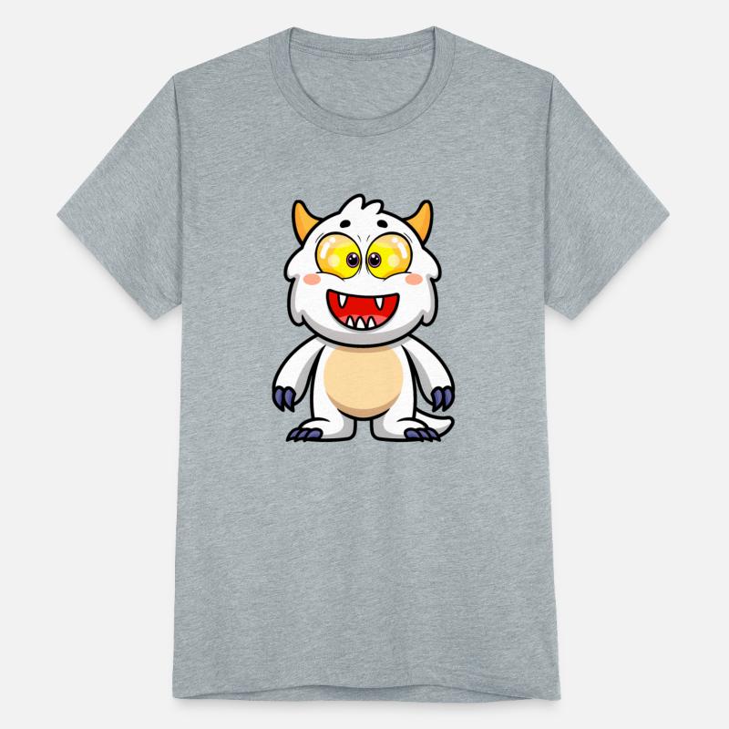 Baby Monster White Happy