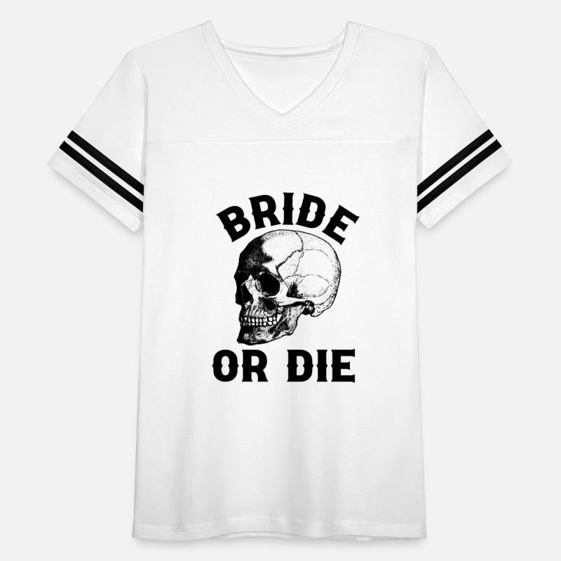Bachelorette Party Bride or Die Skull Design