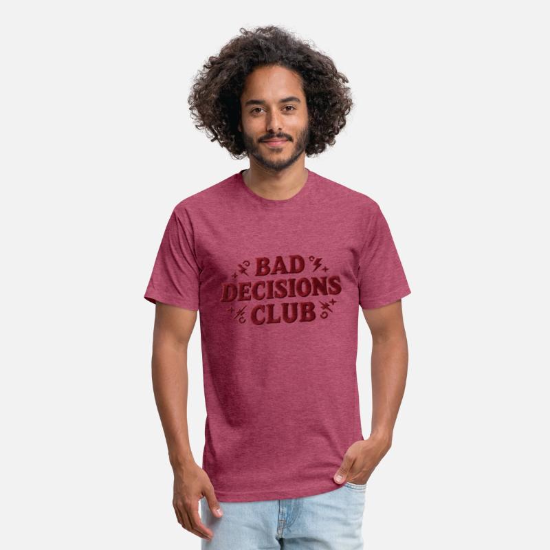 BAD DECISIONS CLUB – Retro Red Embroidery