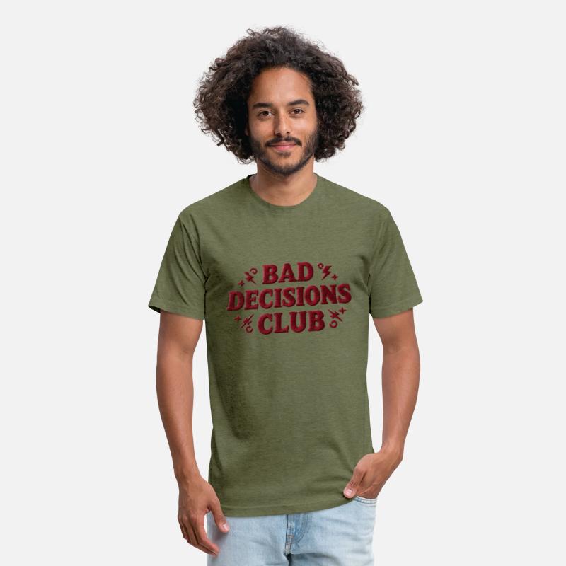 BAD DECISIONS CLUB – Retro Red Embroidery