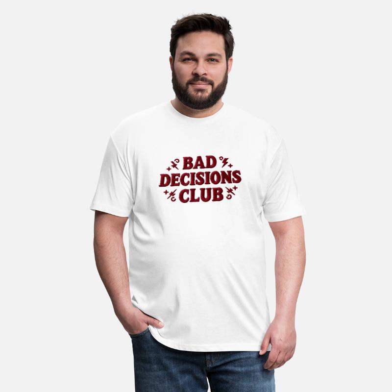 BAD DECISIONS CLUB – Retro Red Embroidery