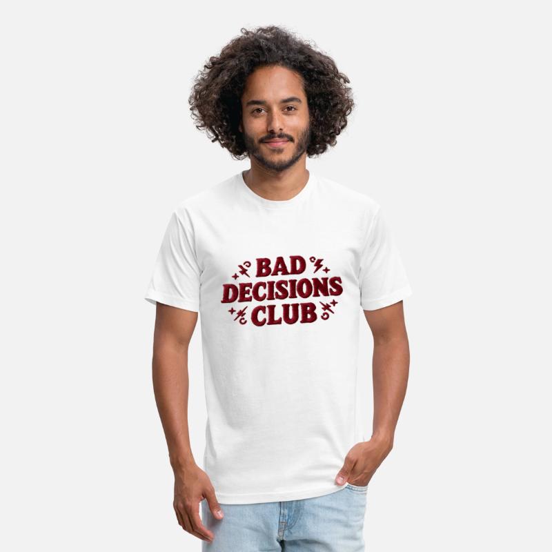 BAD DECISIONS CLUB – Retro Red Embroidery