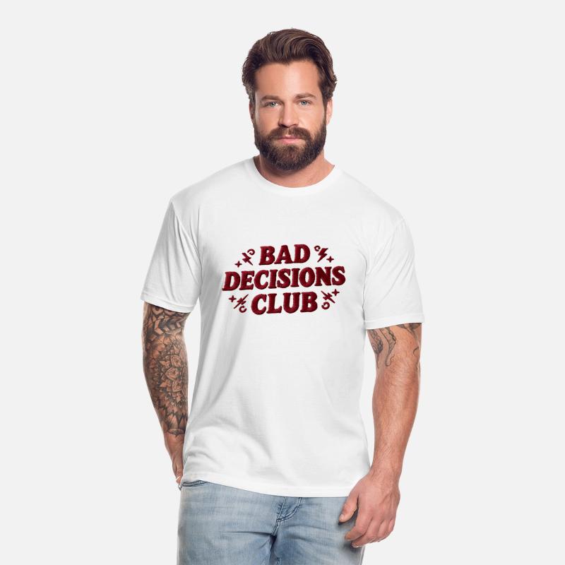 BAD DECISIONS CLUB – Retro Red Embroidery