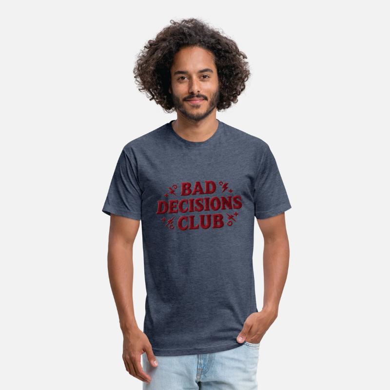 BAD DECISIONS CLUB – Retro Red Embroidery