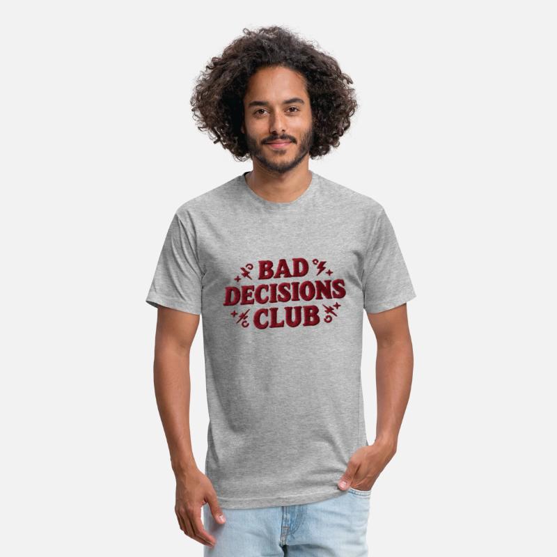BAD DECISIONS CLUB – Retro Red Embroidery