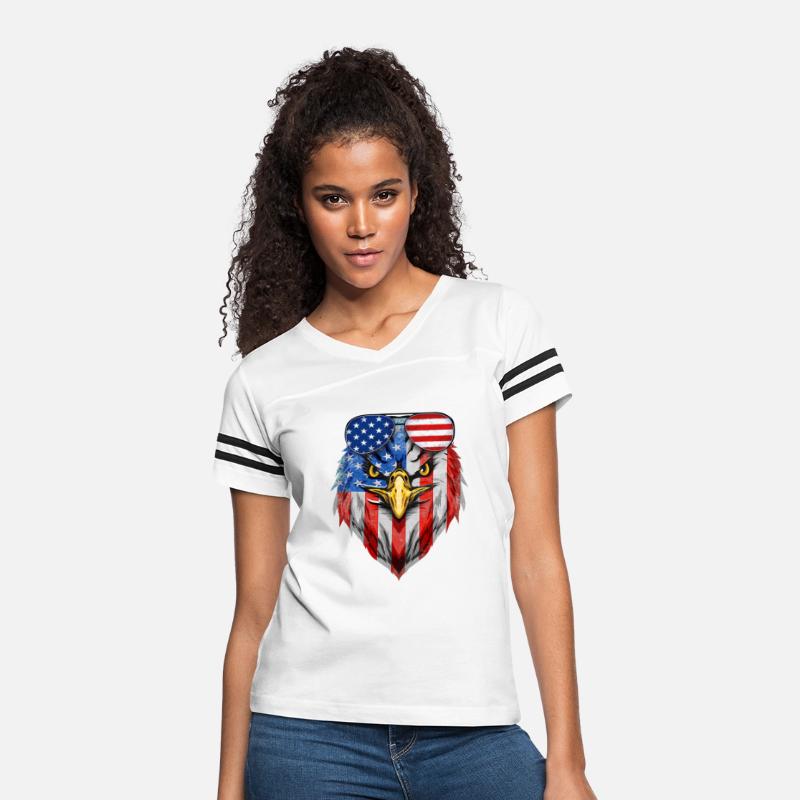 Bald Eagle USA American Flag Country 4th of July