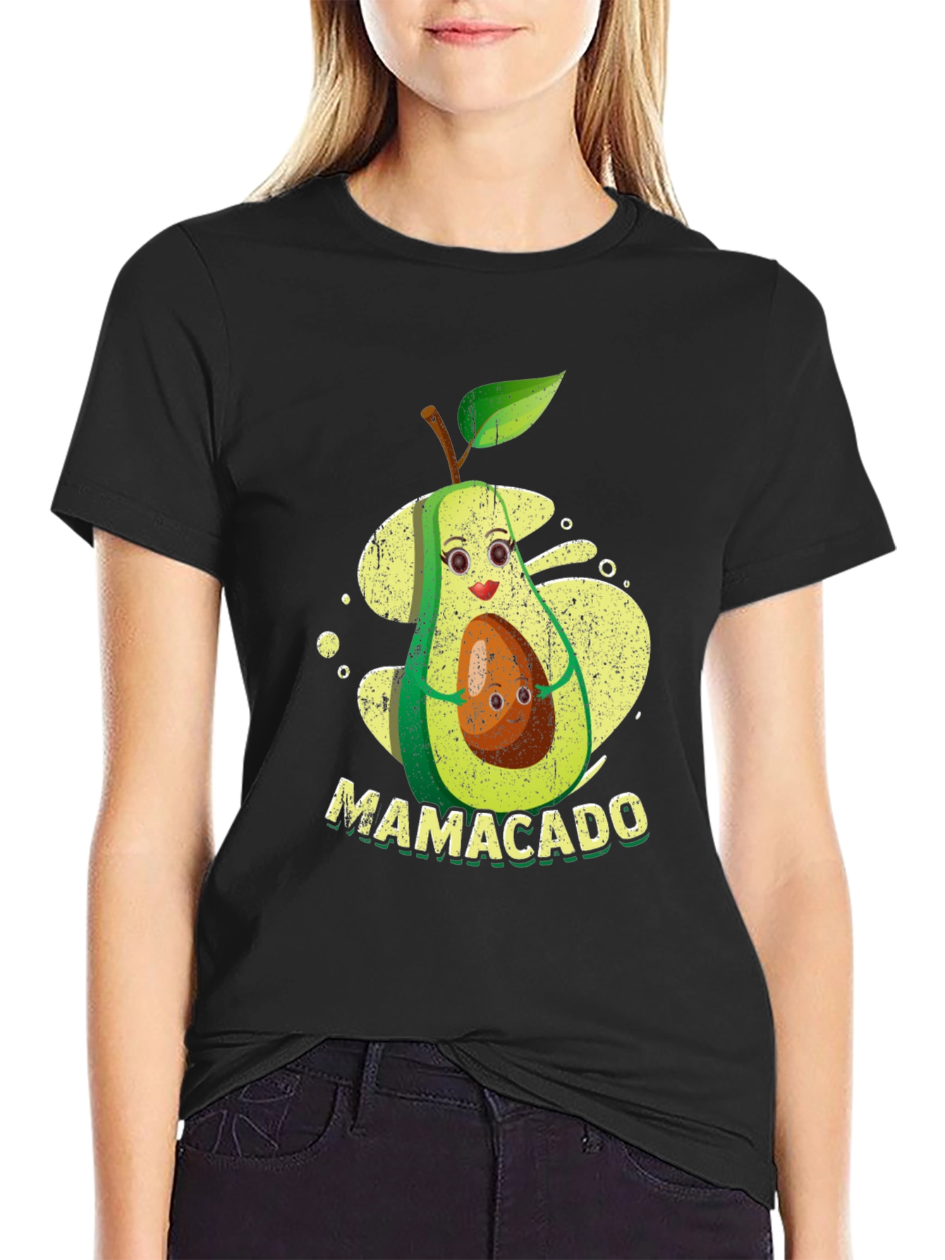 Mamacado T-Shirt - Cute Avocado Mama Tee
