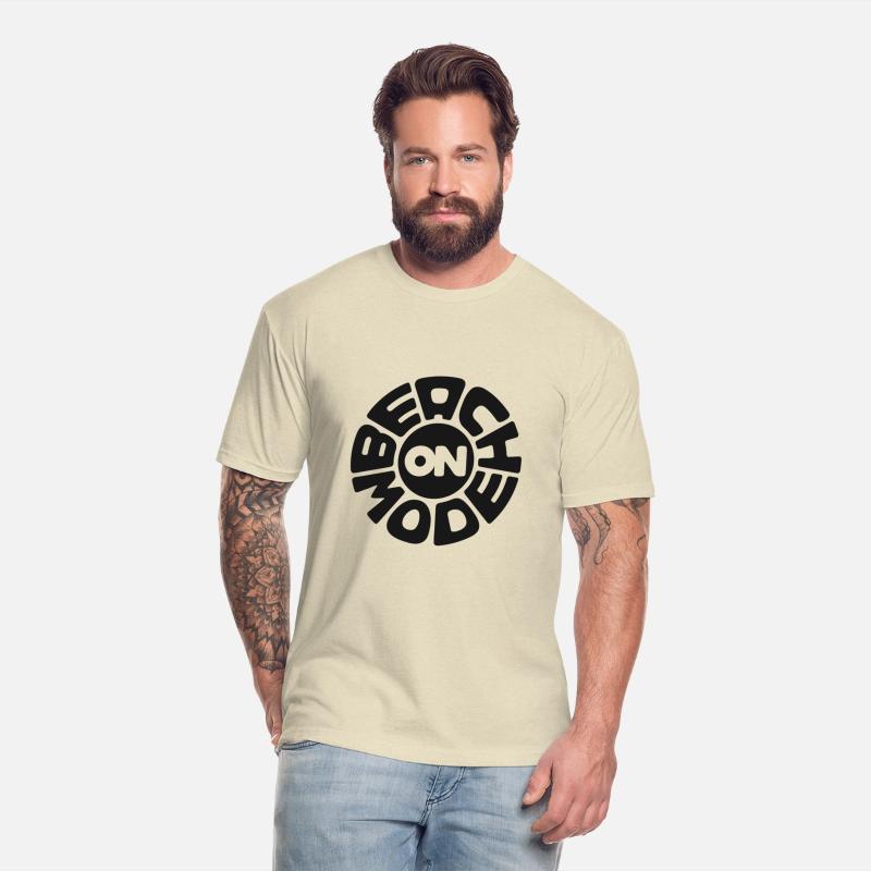 Beach mode on summer vacation typography