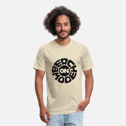 Beach mode on summer vacation typography