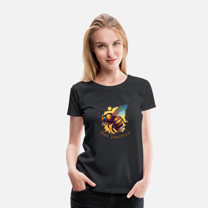 Bee positive t-shirt
