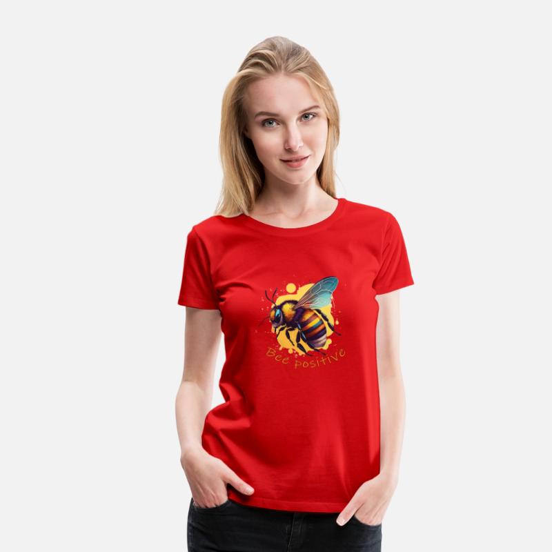 Bee positive t-shirt