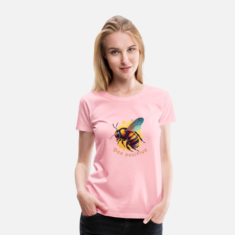 Bee positive t-shirt