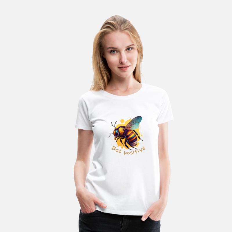 Bee positive t-shirt
