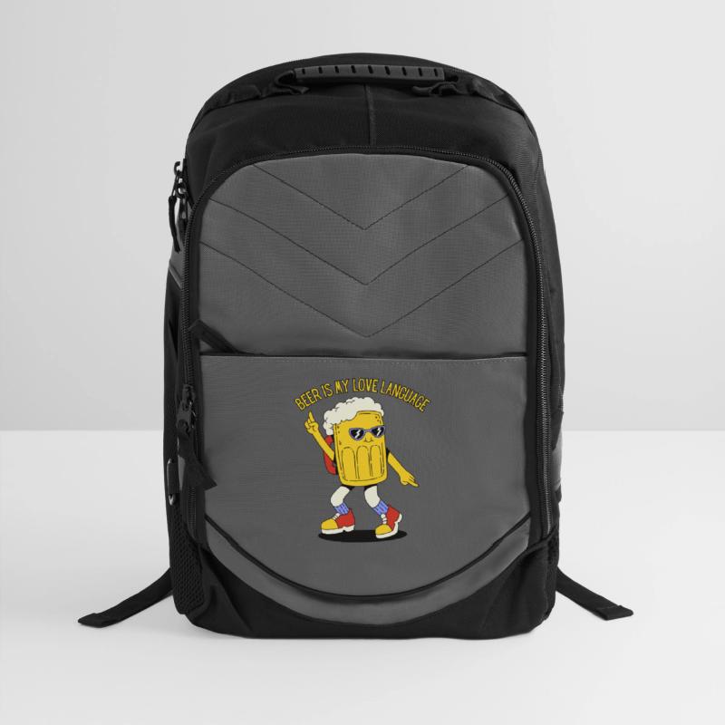 Beer My Love Language Funny Mascot Drink Alcohol