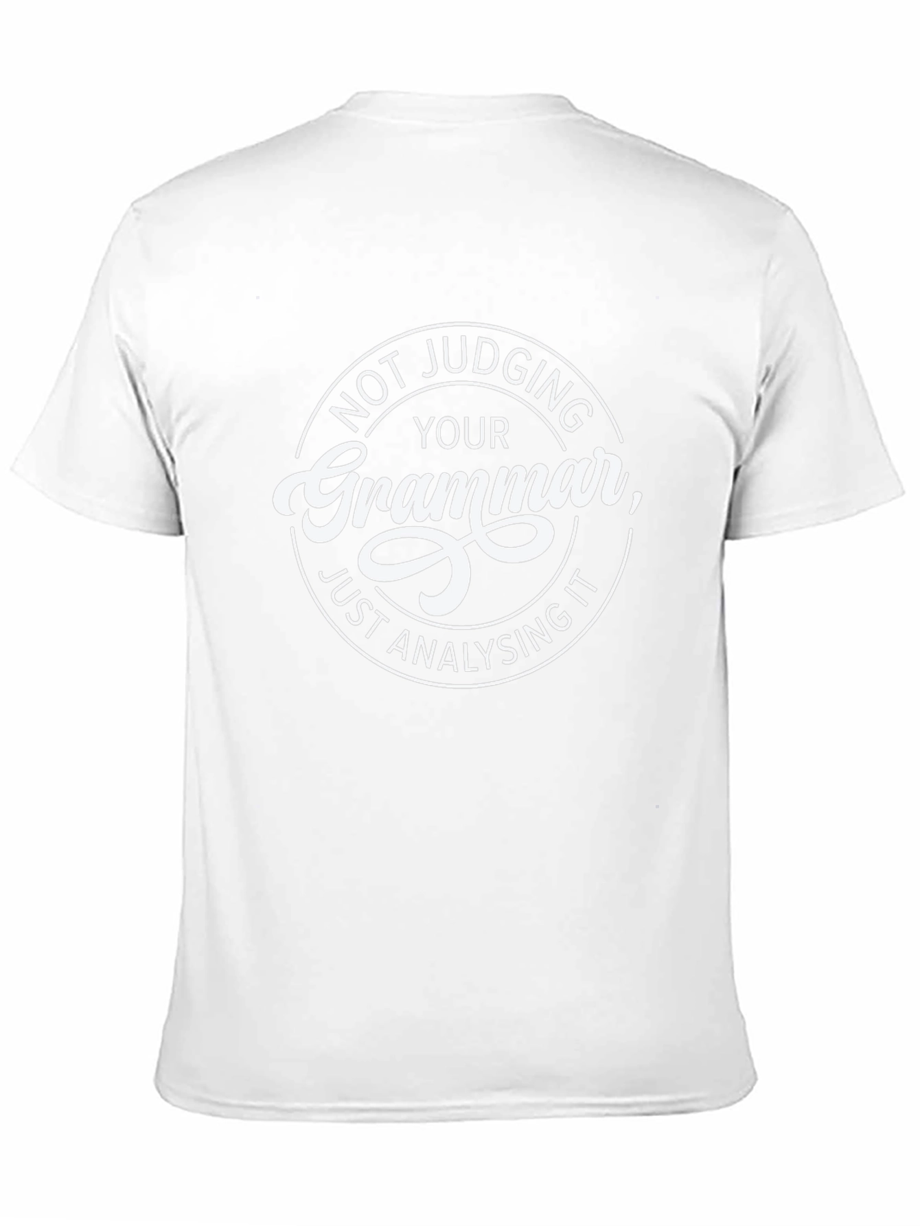 Grammar Lover Black T-Shirt