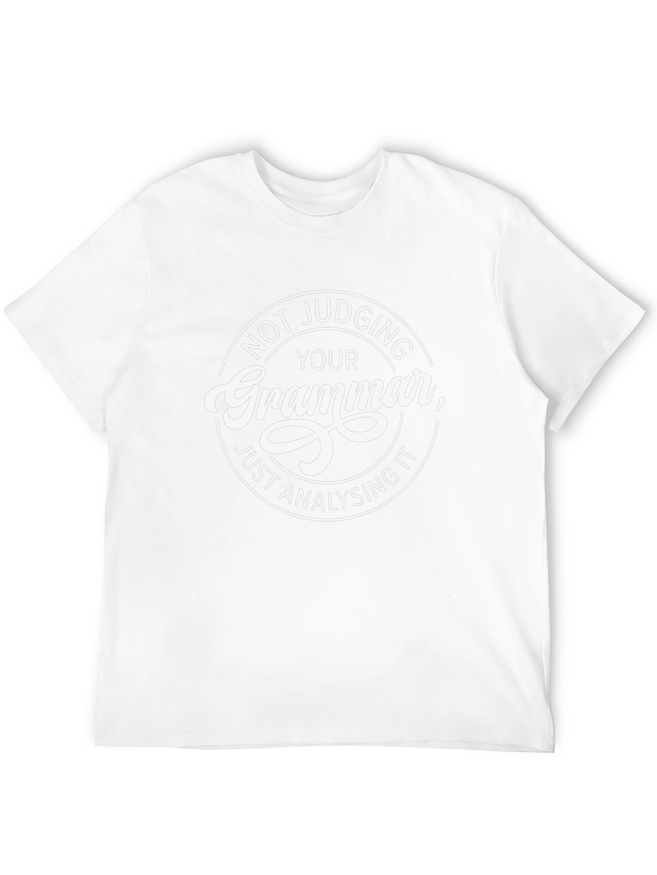 Grammar Lover Black T-Shirt