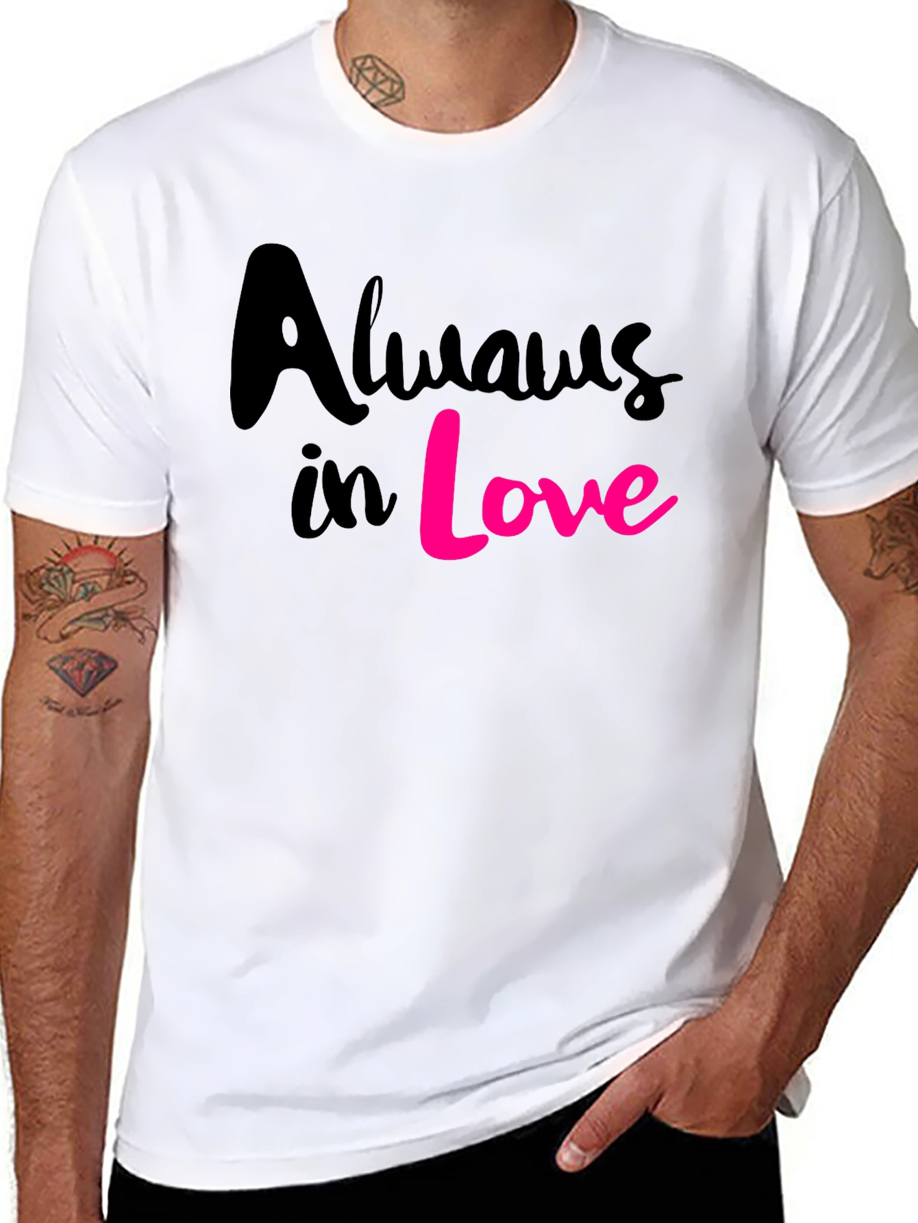 Always in Love Graphic T-Shirt
