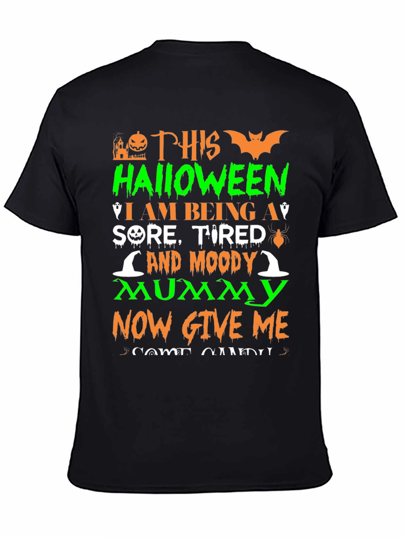 Funny Halloween Mummy T-Shirt