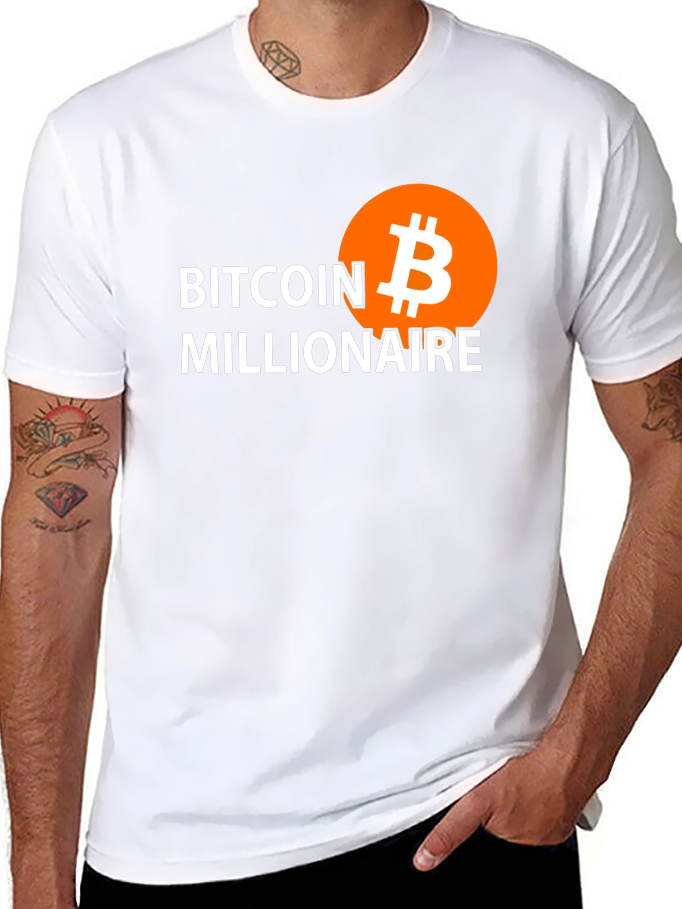 Bitcoin Millionaire Graphic Tee
