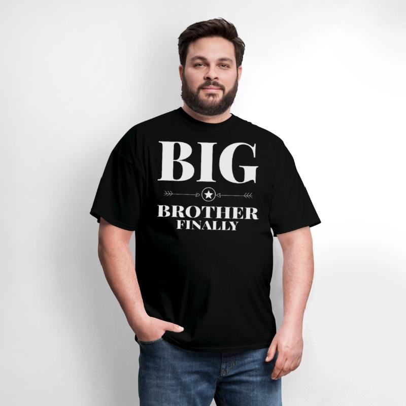 Big Brother Finally Older Brother Gift T-Shirt