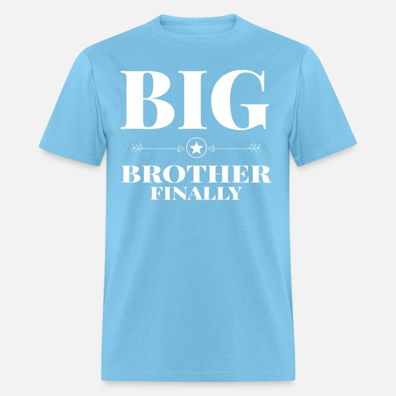 Big Brother Finally Older Brother Gift T-Shirt