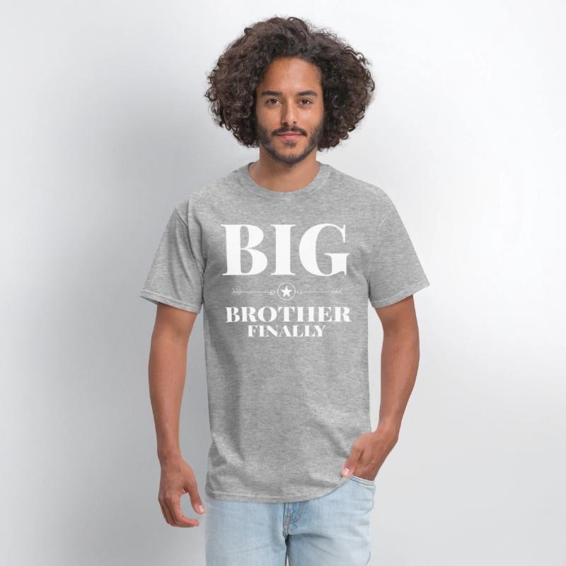 Big Brother Finally Older Brother Gift T-Shirt