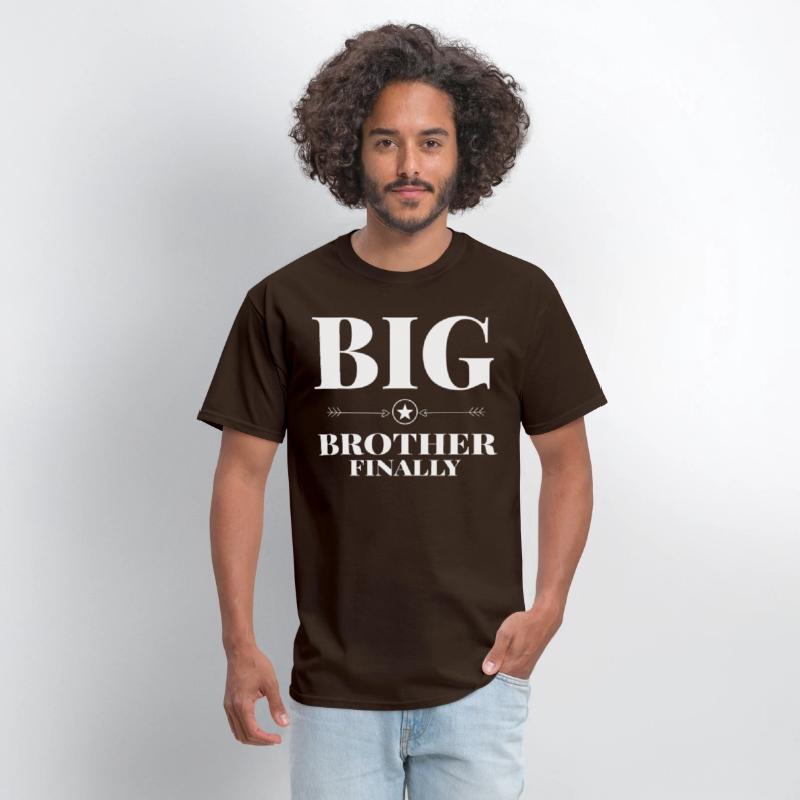 Big Brother Finally Older Brother Gift T-Shirt