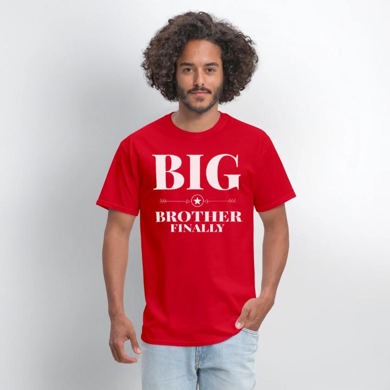 Big Brother Finally Older Brother Gift T-Shirt