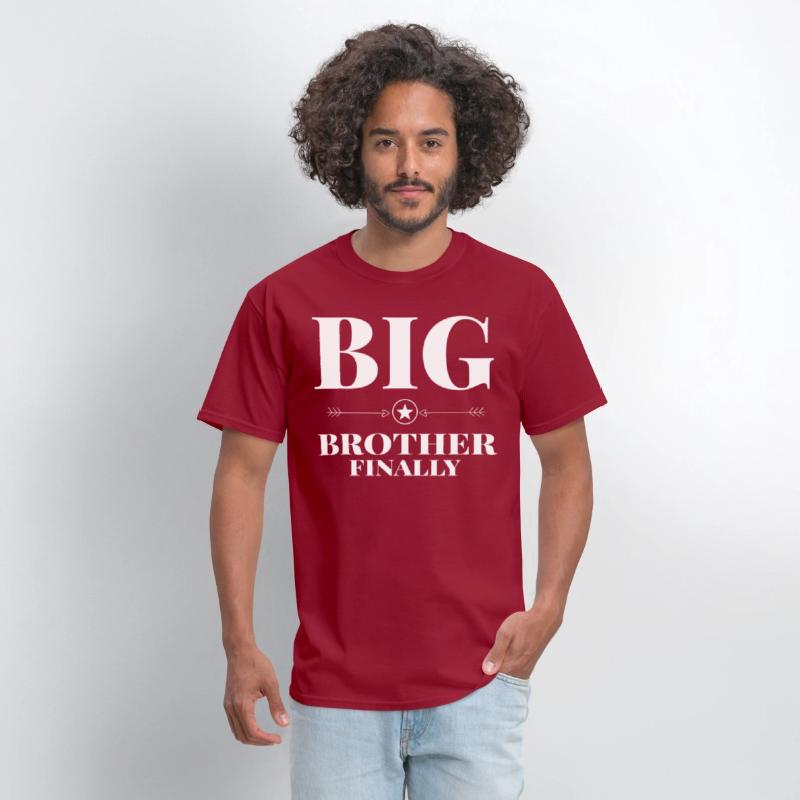Big Brother Finally Older Brother Gift T-Shirt