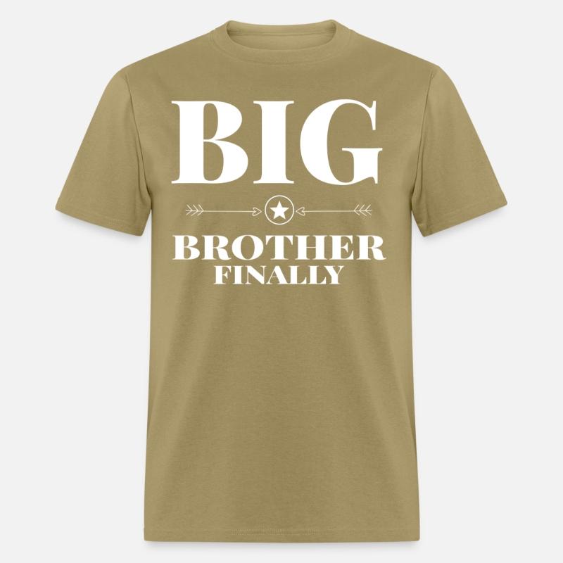 Big Brother Finally Older Brother Gift T-Shirt