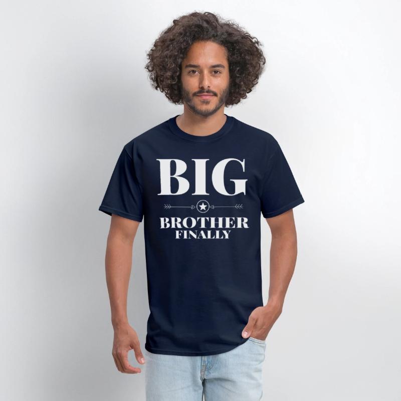 Big Brother Finally Older Brother Gift T-Shirt