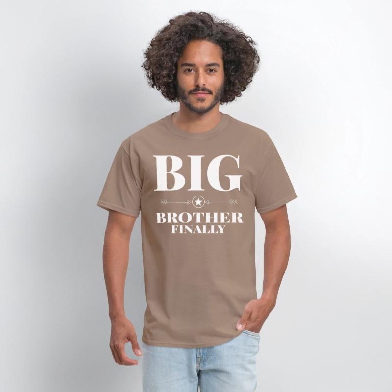 Big Brother Finally Older Brother Gift T-Shirt