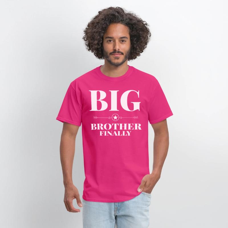 Big Brother Finally Older Brother Gift T-Shirt