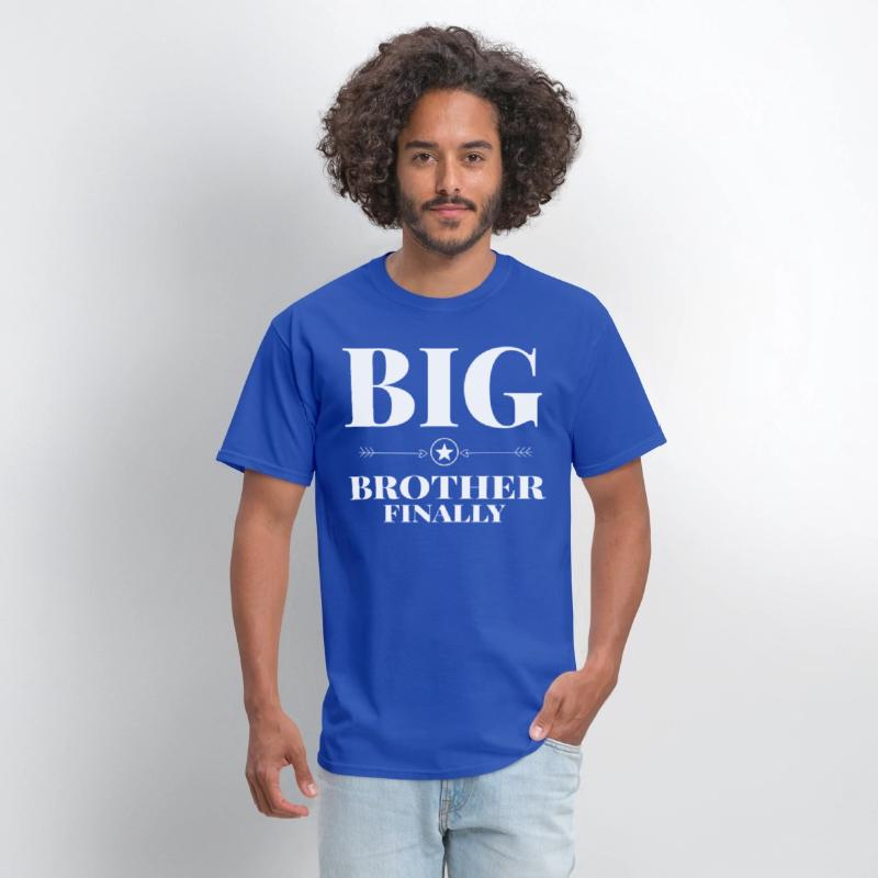 Big Brother Finally Older Brother Gift T-Shirt