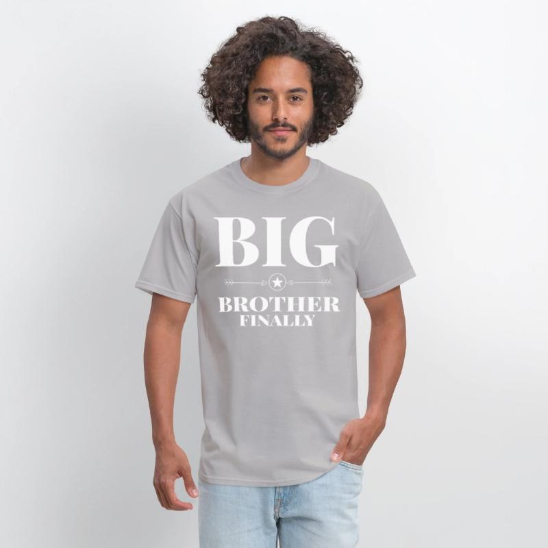 Big Brother Finally Older Brother Gift T-Shirt